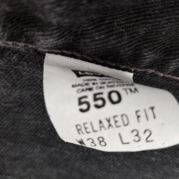 Vintage Levis 550 Relaxed Fit  tapered leg Men’s B - Picture 6 of 6